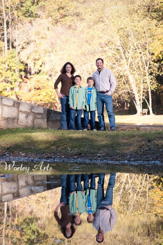 family reflection lake