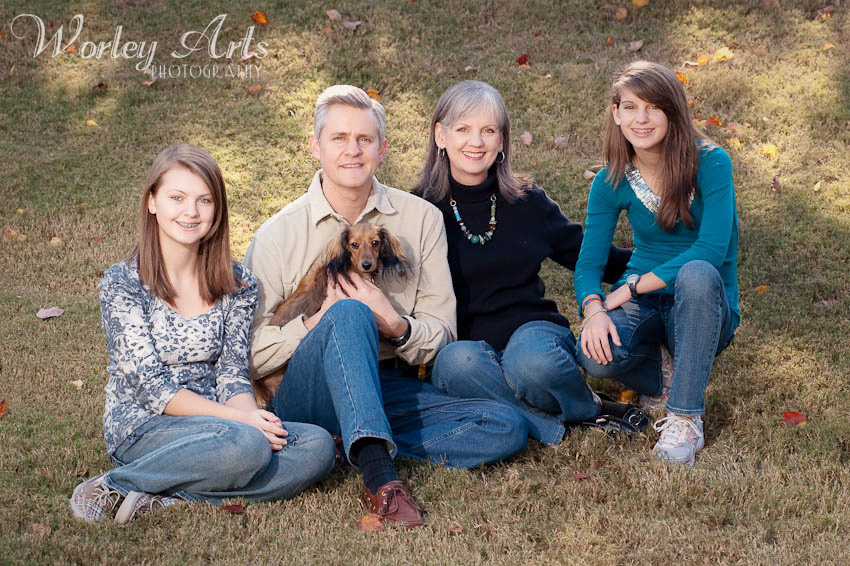 fall family portrait